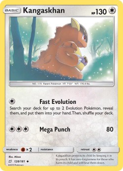 Carte Pokémon: Kangaskhan