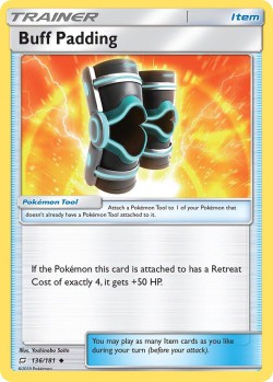 Carte Pokémon: Buff Padding