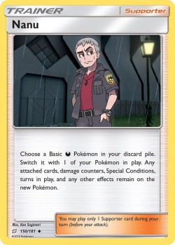 Carte Pokémon: Nanu