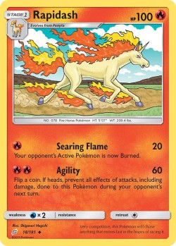 Carte Pokémon: Rapidash