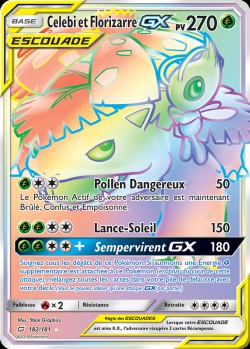 Carte Pokémon: Celebi & Venusaur GX