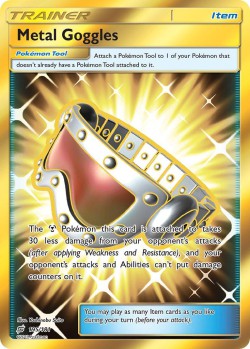 Carte Pokémon: Metal Goggles