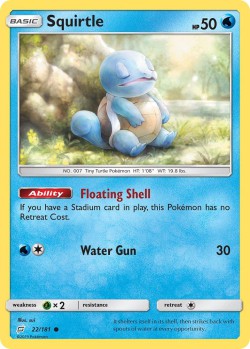 Carte Pokémon: Squirtle