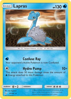 Carte Pokémon: Lapras