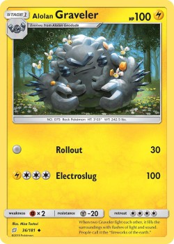 Carte Pokémon: Alolan Graveler