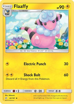 Carte Pokémon: Flaaffy