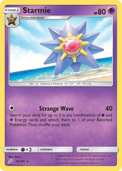 Carte Pokémon: Starmie