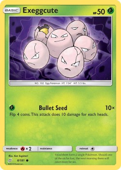 Carte Pokémon: Exeggcute