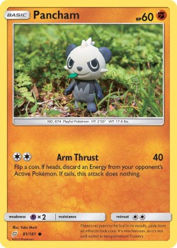 Carte Pokémon: Pancham