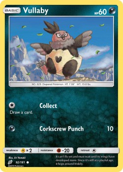 Carte Pokémon: Vullaby