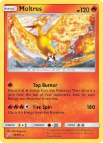 Carte Pokémon: Sulfura