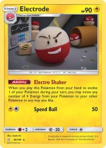 Carte Pokémon: Électrode