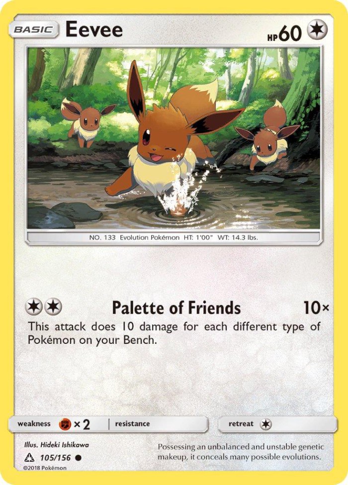 Carte Pokémon: Eevee [Évoli]