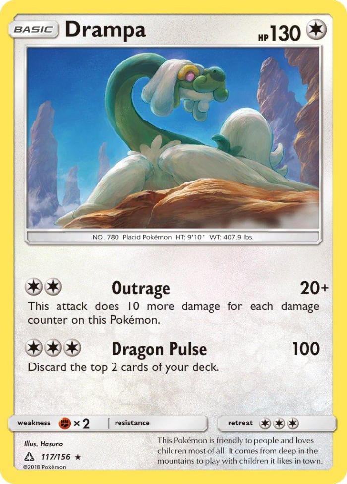 Carte Pokémon: Drampa [Draïeul]