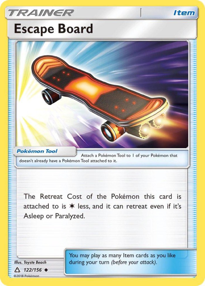 Carte Pokémon: Escape Board [Skateboard Évasion]