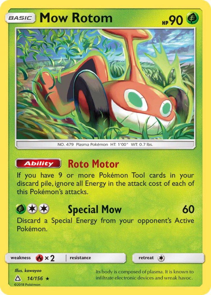 Carte Pokémon: Mow Rotom [Motisma Tonte]