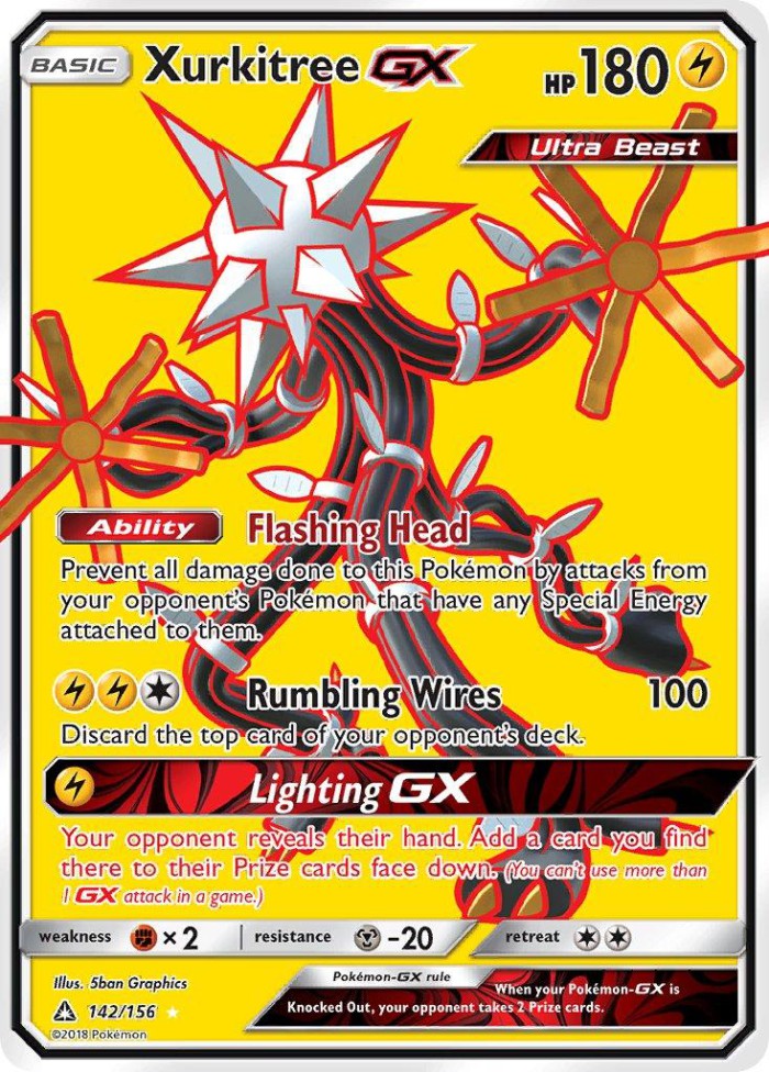 Carte Pokémon: Xurkitree GX [Câblifère GX]