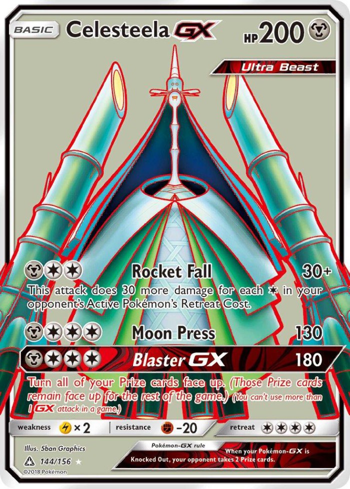 Carte Pokémon: Celesteela GX [Bamboiselle GX]