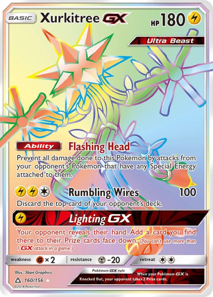 Carte Pokémon: Xurkitree GX [Câblifère GX]