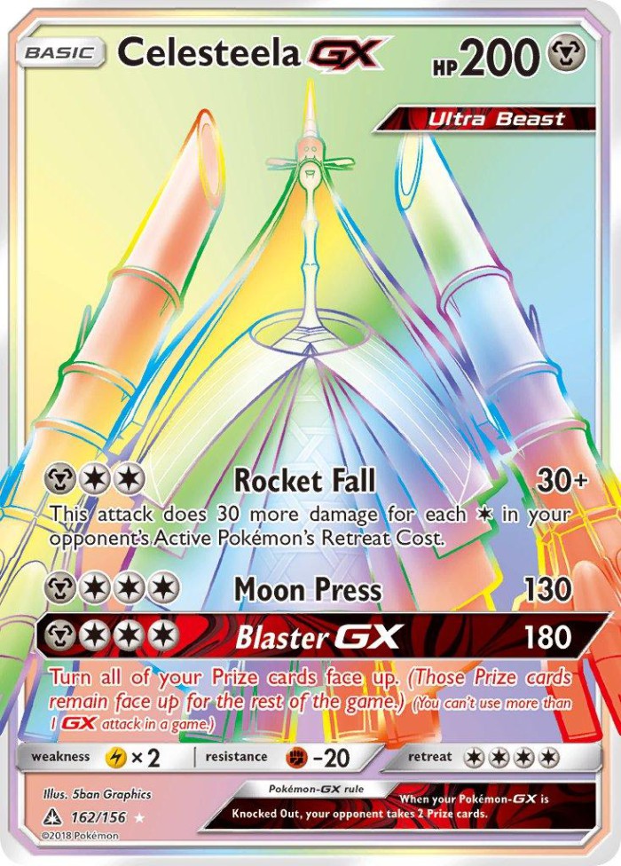 Carte Pokémon: Celesteela GX [Bamboiselle GX]