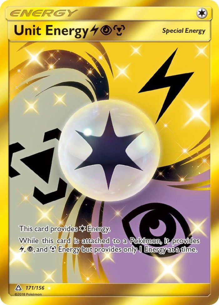 Carte Pokémon: Unit Energy Lightning Psychic Metal [Énergie Unitaire Électrique Psy Métal]