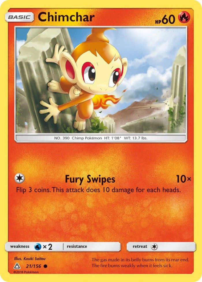 Carte Pokémon: Chimchar [Ouisticram]