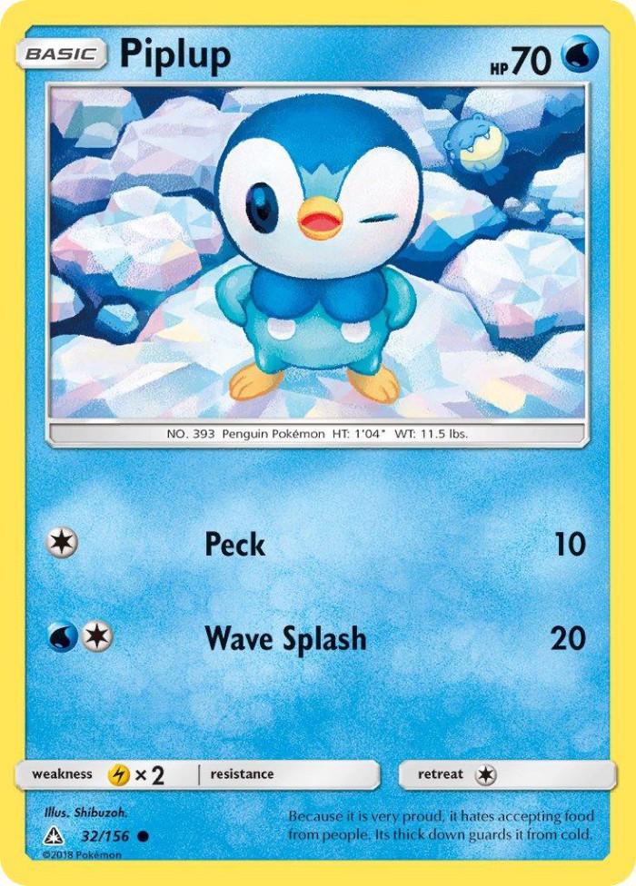 Carte Pokémon: Piplup [Tiplouf]