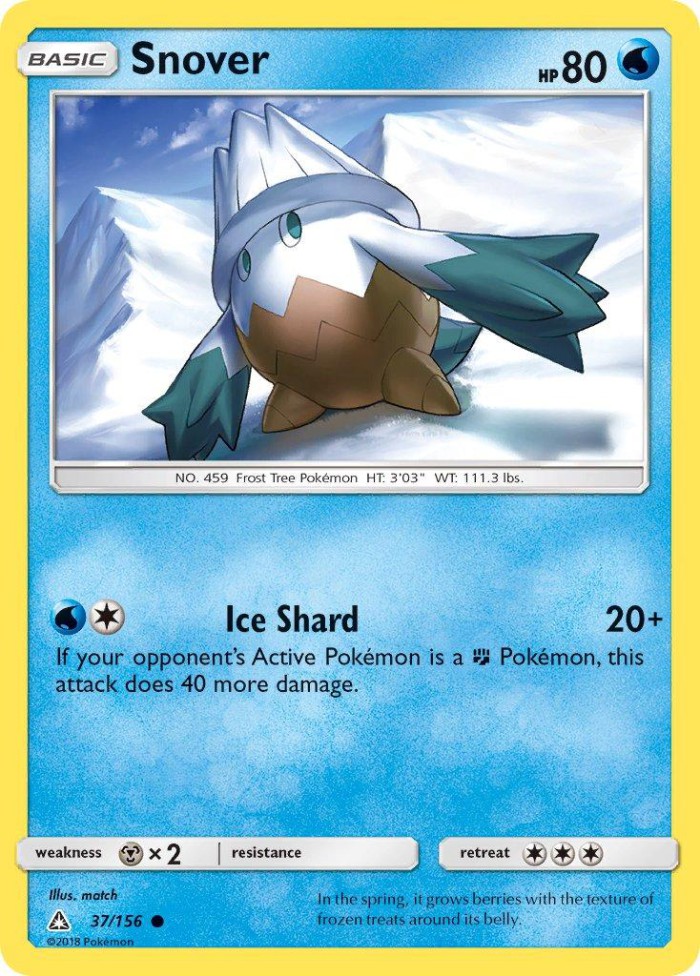 Carte Pokémon: Snover [Blizzi]