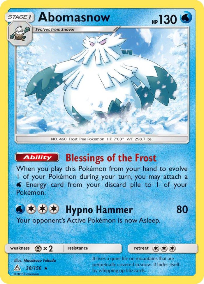 Carte Pokémon: Abomasnow [Blizzaroi]