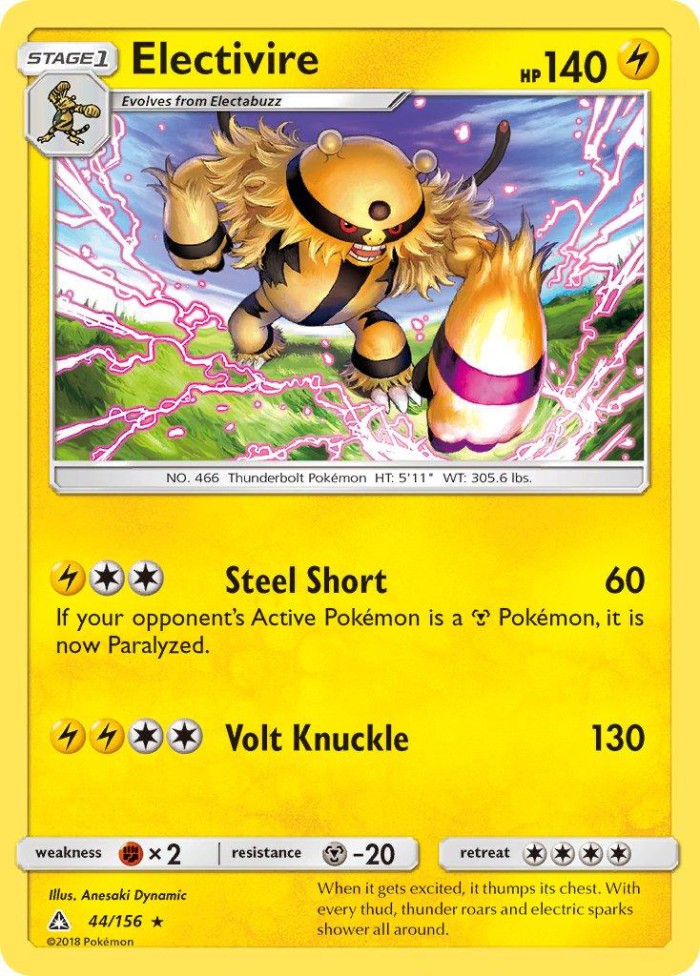 Carte Pokémon: Electivire [Élekable]