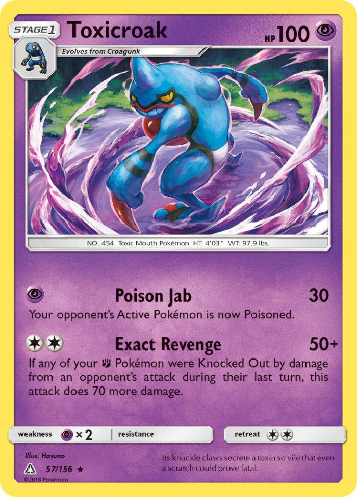 Carte Pokémon: Toxicroak [Coatox]