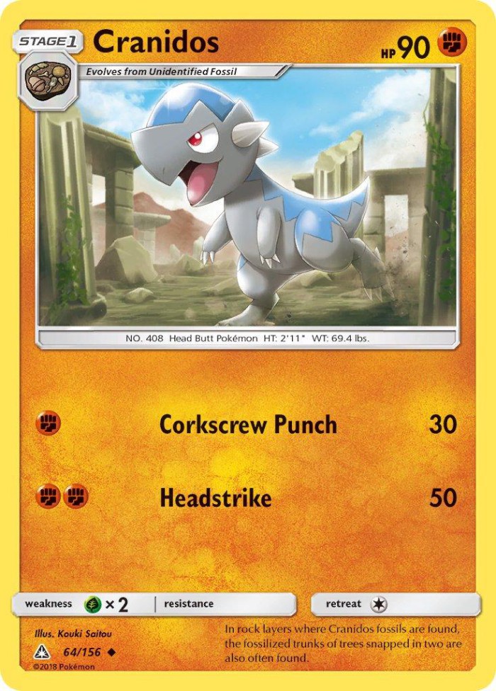 Carte Pokémon: Cranidos [Kranidos]