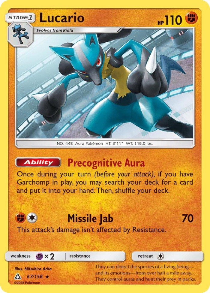 Carte Pokémon: Lucario [Lucario]