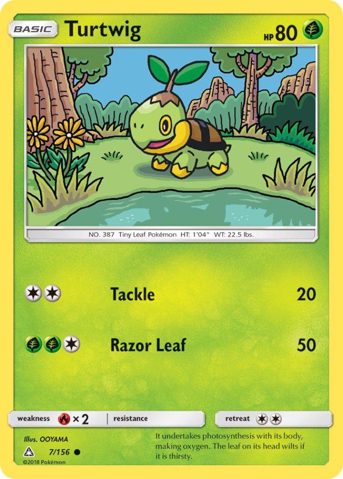 Carte Pokémon: Turtwig [Tortipouss]