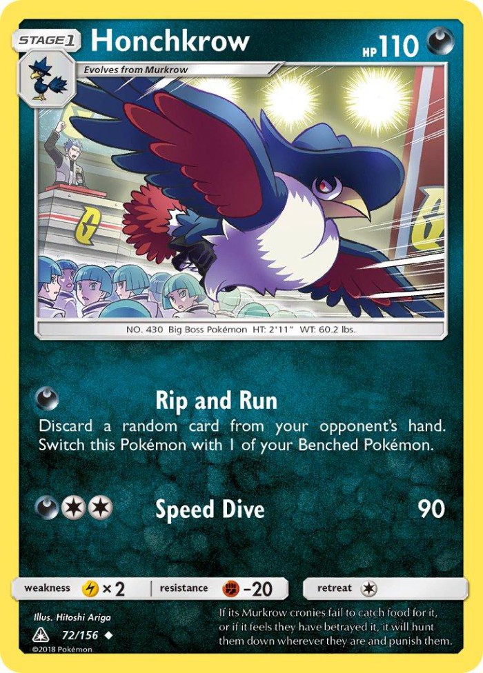 Carte Pokémon: Honchkrow [Corboss]