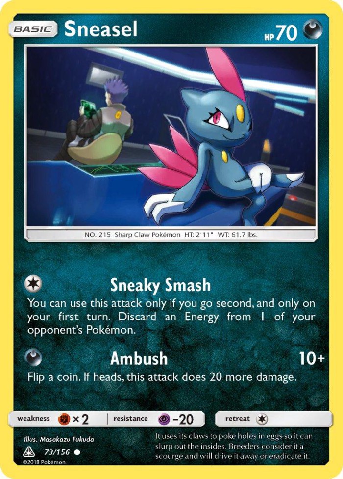 Carte Pokémon: Sneasel [Farfuret]