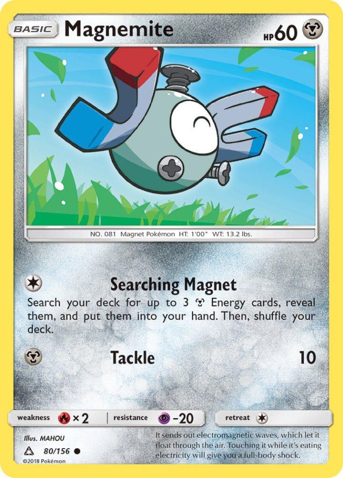 Carte Pokémon: Magnemite [Magnéti]