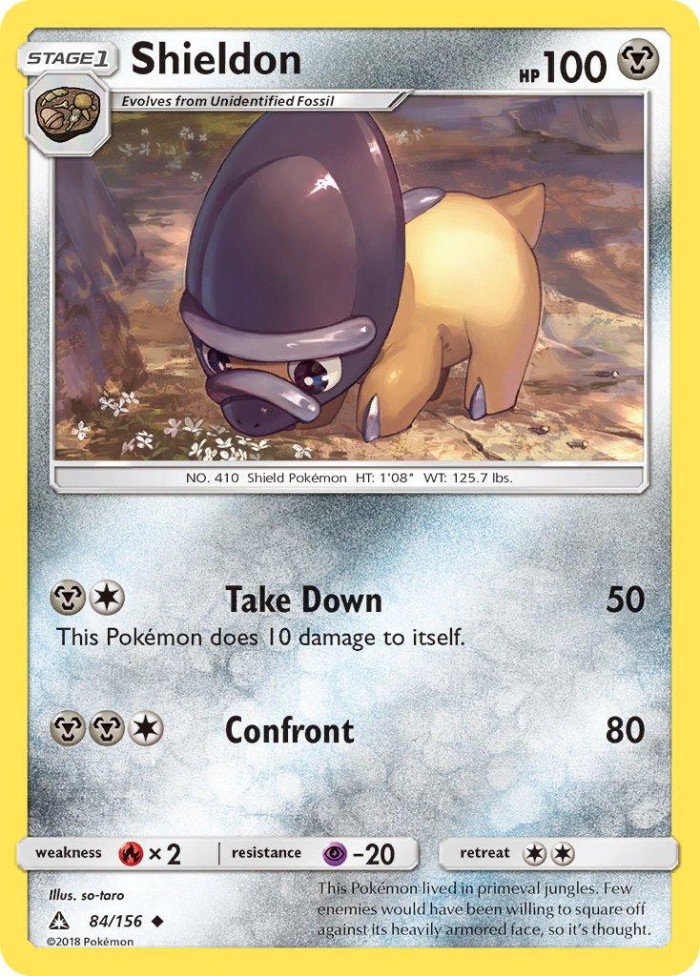 Carte Pokémon: Shieldon [Dinoclier]