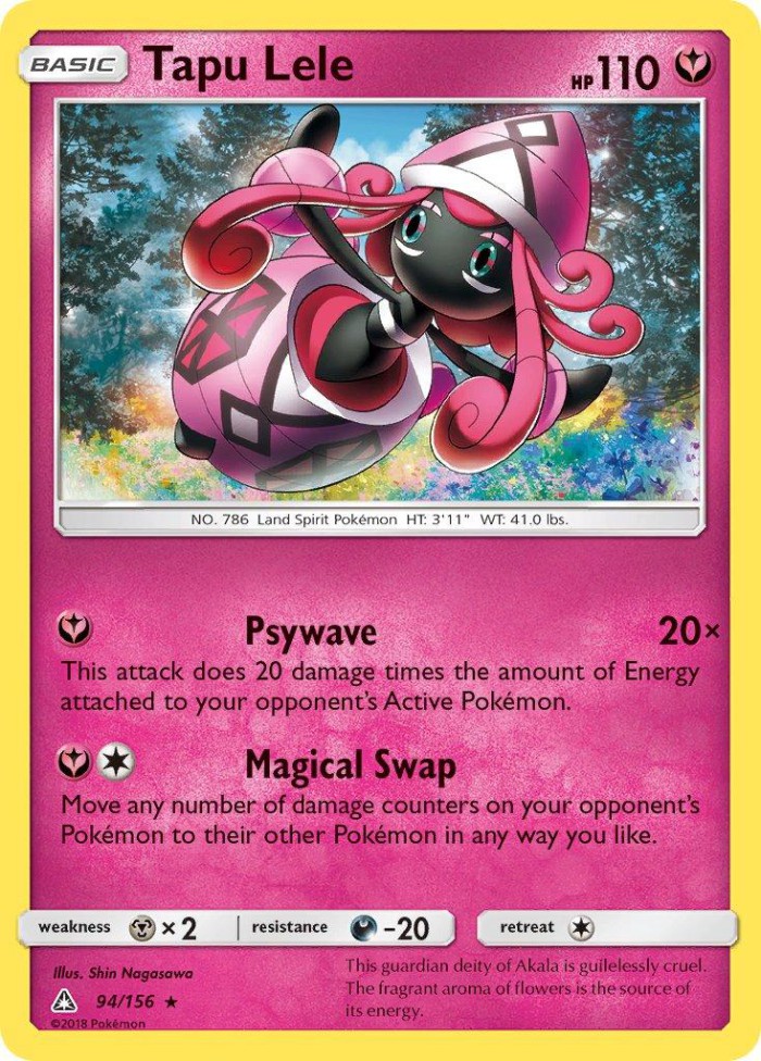 Carte Pokémon: Tapu Lele [Tokopiyon]