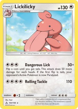 Carte Pokémon: Lickilicky