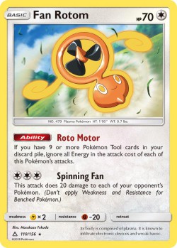 Carte Pokémon: Fan Rotom