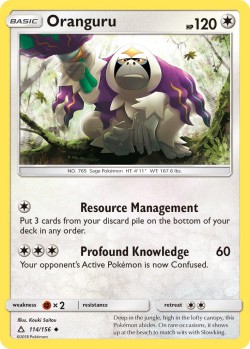 Carte Pokémon: Oranguru