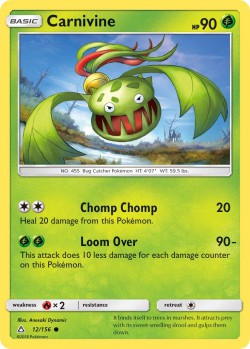 Carte Pokémon: Carnivine