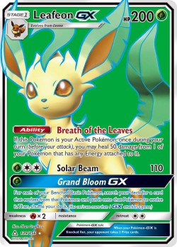 Carte Pokémon: Leafeon GX