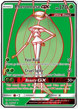 Carte Pokémon: Pheromosa GX