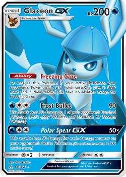 Carte Pokémon: Glaceon GX