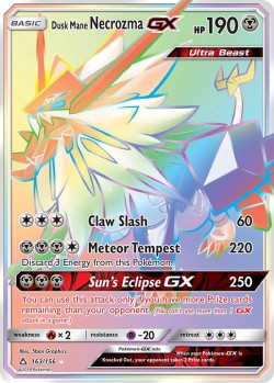 Carte Pokémon: Dusk Mane Necrozma GX