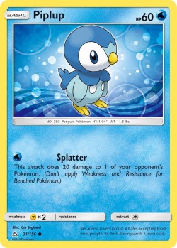 Carte Pokémon: Piplup