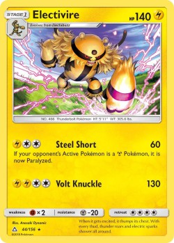 Carte Pokémon: Electivire