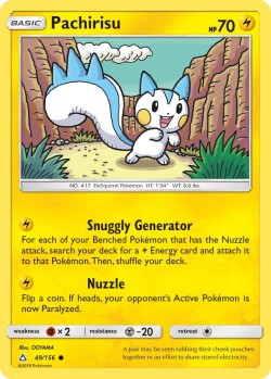 Carte Pokémon: Pachirisu